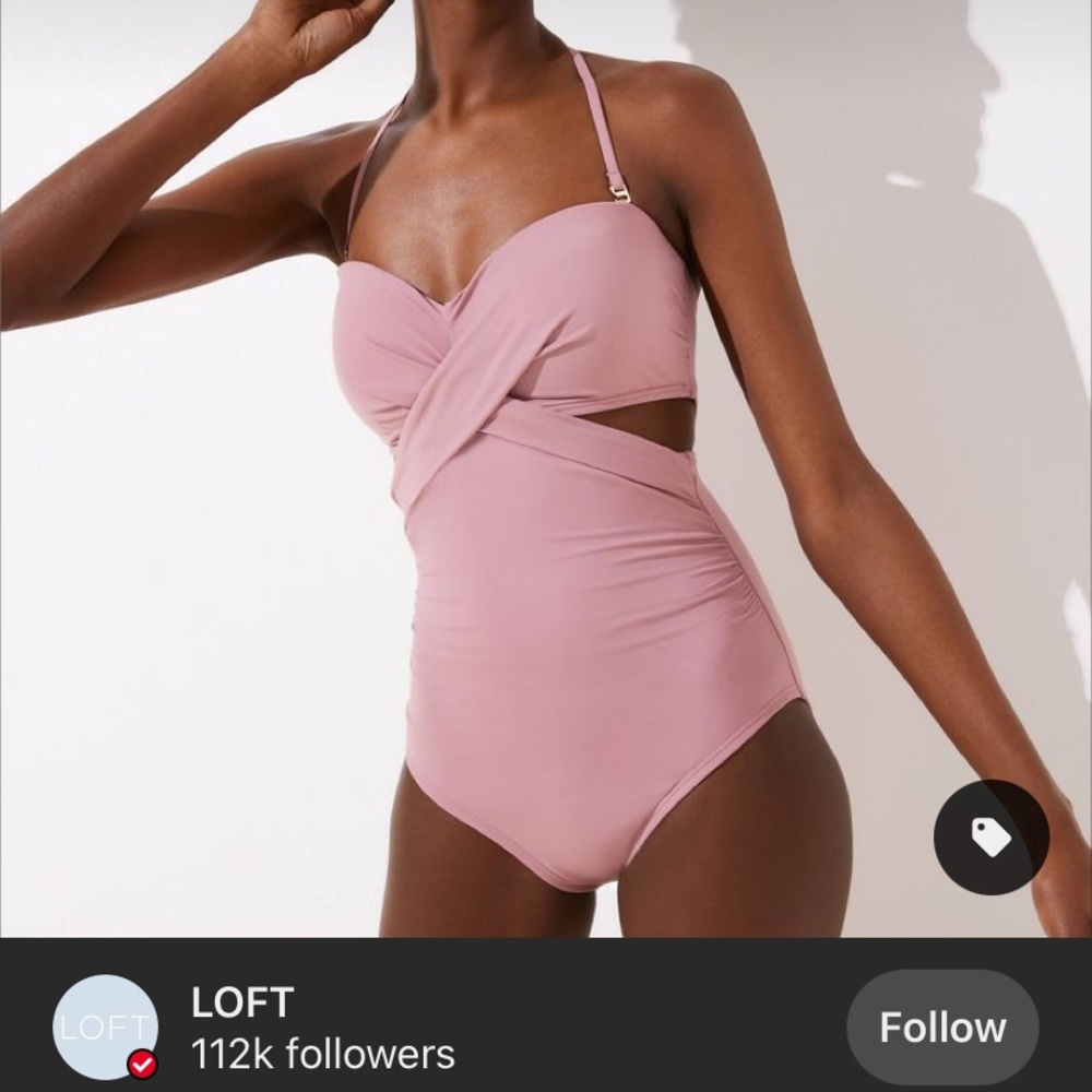 One piece bathing suit